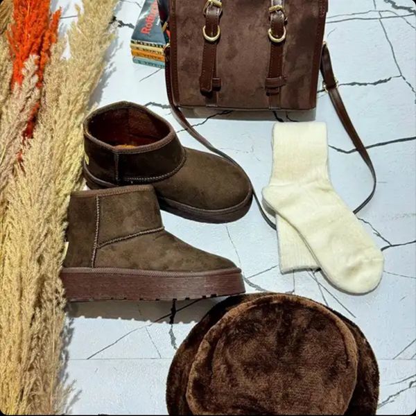 نیم بوت زنانه UGG اگ بلند کد 017