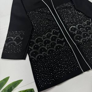 قیمت ارزان کت تک زنانه نگین کاری مجلسی