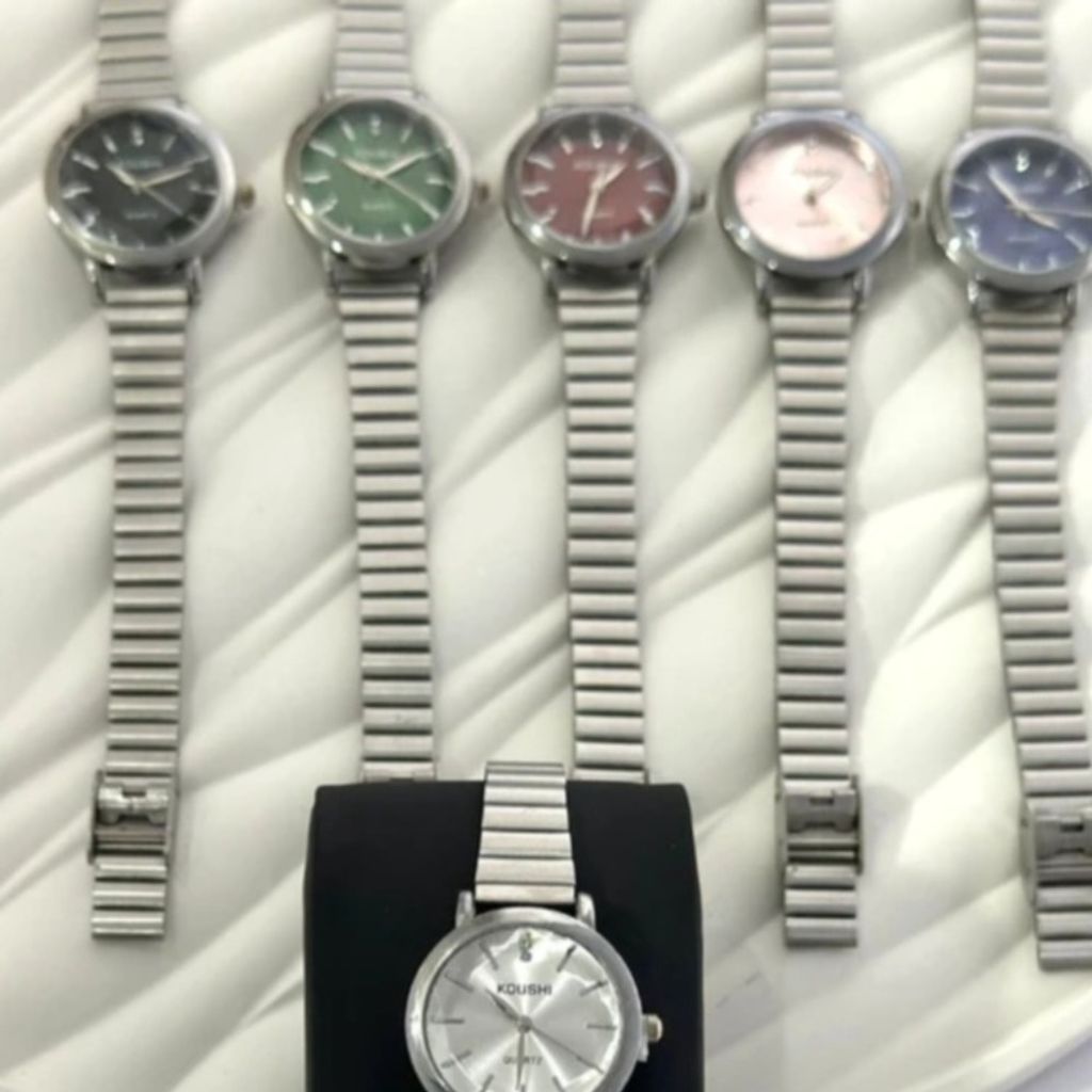 خرید آنلاین ساعت مچی زنانه برند کوشیkoushi بند استیل