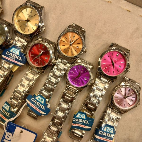 ساعت مچی زنانه کاسیو مدل کلاسیک خطی برند: CASIO