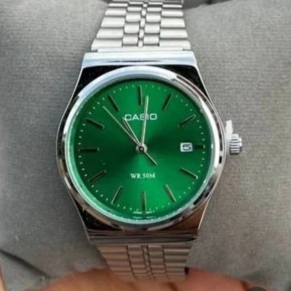 ساعت مچی کاسیو CASIO وینتیج بند استیل رنگ ثابت