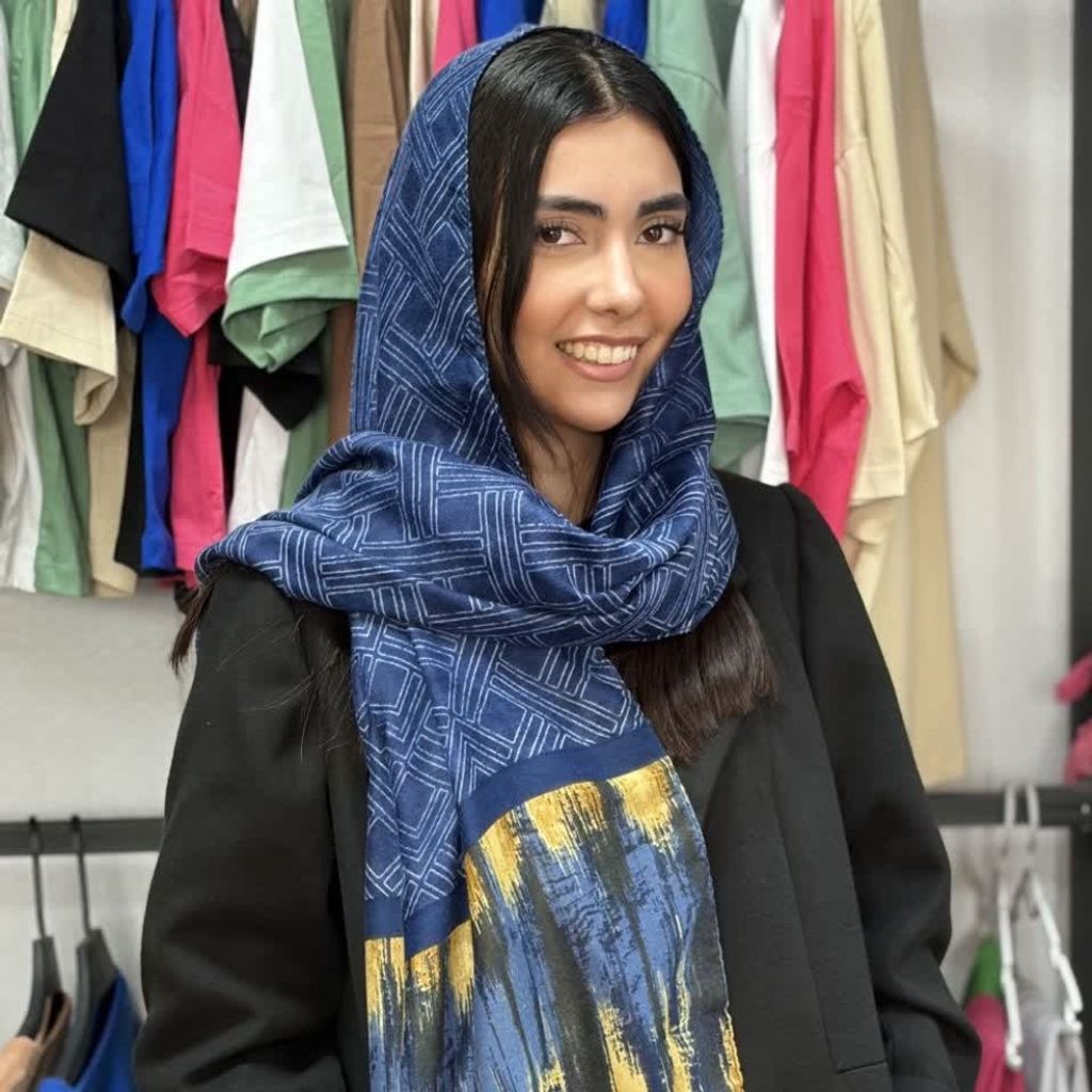 مشخصات شال نخی کد 1205