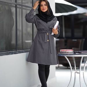 خرید انلاین مانتو دانشجویی دو یقه کوتاه