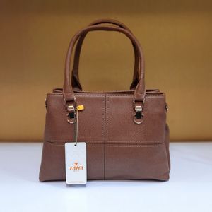 خرید اینترنتی کیف زنانه چرمی 3 زیپ