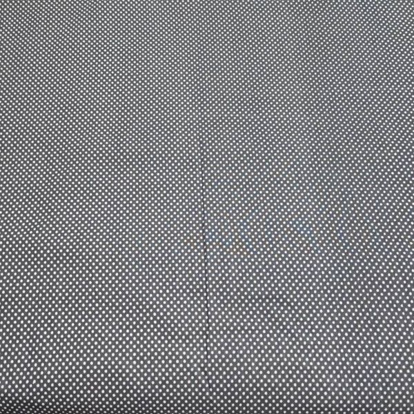 پارچه آشپزخانه عرض 2 متر طرح خال ریز طوسی کد 01