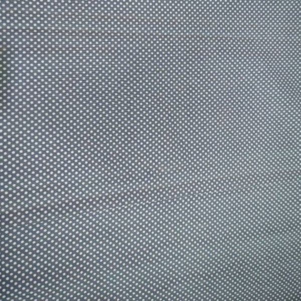 پارچه آشپزخانه عرض 2 متر طرح خال ریز طوسی کد 01