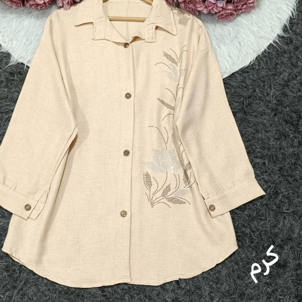 مشخصات شومیز نگین دار زنانه