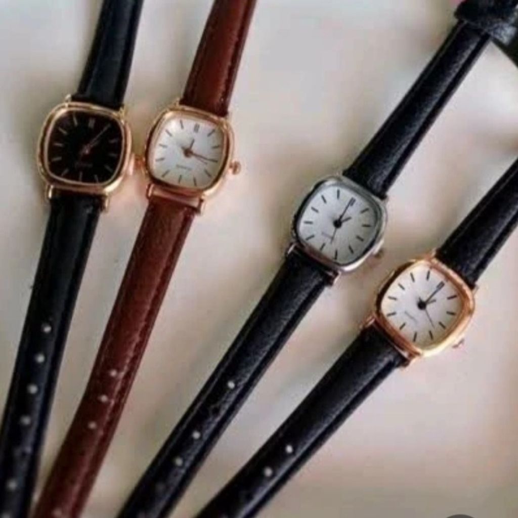 خرید آنلاین ساعت مچی عقربه‌ای زنانه مدل کلاسیک بند چرم