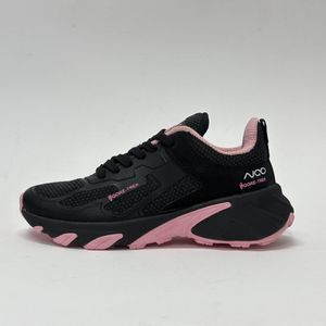 کتونی زنانه مدل ویکو رنگ مشکی صورتی