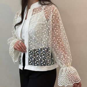 مشخصات شومیز مجلسی شیشه ای زنانه
