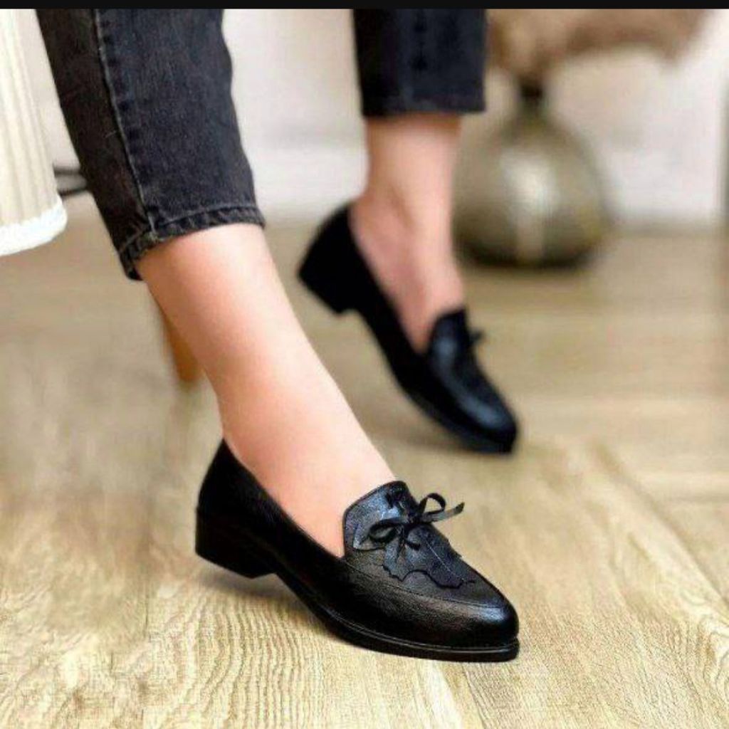 قیمت کفش کالج برگی زنانه