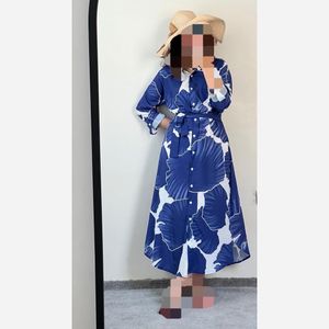 پیراهن ساحلی دکمه دار زنانه تابستانی