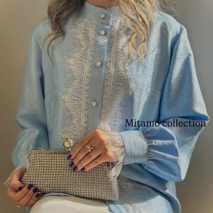 شومیزآبی مجلسی زنانه و دخترانه