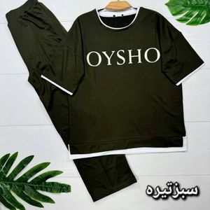 خرید آنلاین ست تیشرت و شلوار خونگی طرح اویشو  زنانه و دخترانه