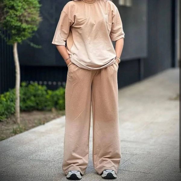 ست بلوز و شلوار خونگی زنانه و دخترانه کهکشان