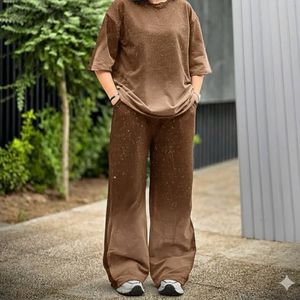 ست بلوز و شلوار خونگی زنانه و دخترانه کهکشان