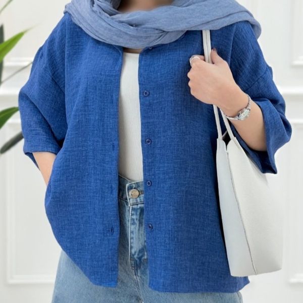 شومیز مانتویی پروانه پارسی