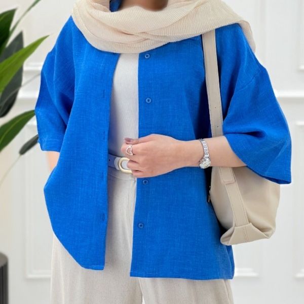 شومیز مانتویی پروانه پارسی