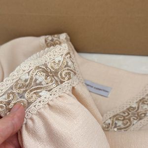 خرید اینترنتی شومیز کرم زنانه مجلسی