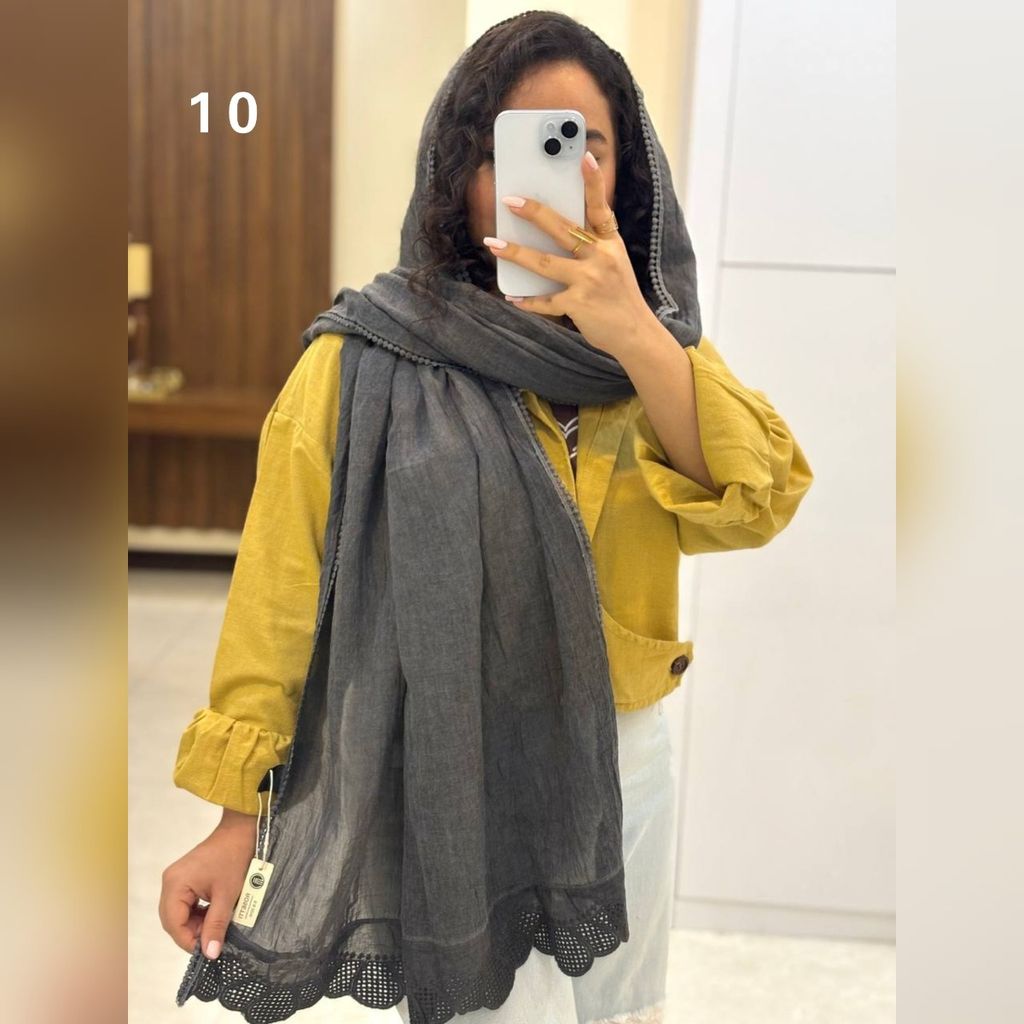 خرید آنلاین شال بهاره دانتل عدسی وارداتی