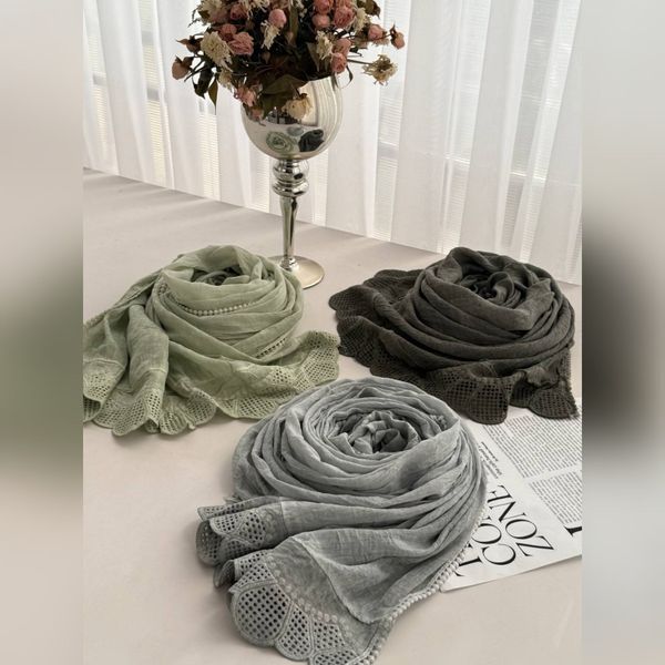 شال بهاره دانتل عدسی وارداتی