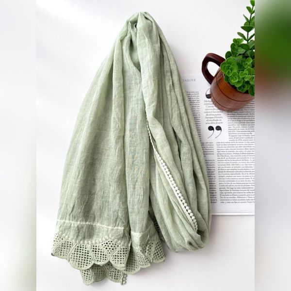 شال بهاره دانتل عدسی وارداتی