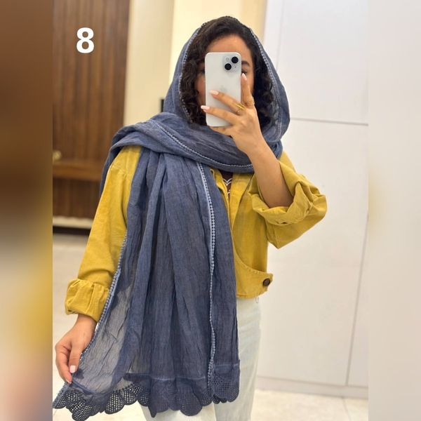 شال بهاره دانتل عدسی وارداتی