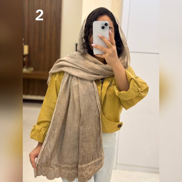 شال بهاره دانتل عدسی وارداتی