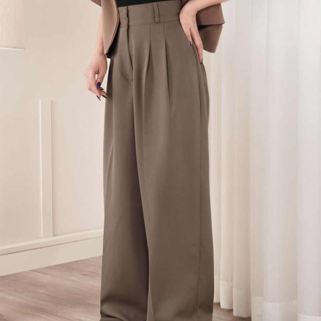 قیمت شلوار مازراتی نسکافه ای ( قد 112 ) پاد