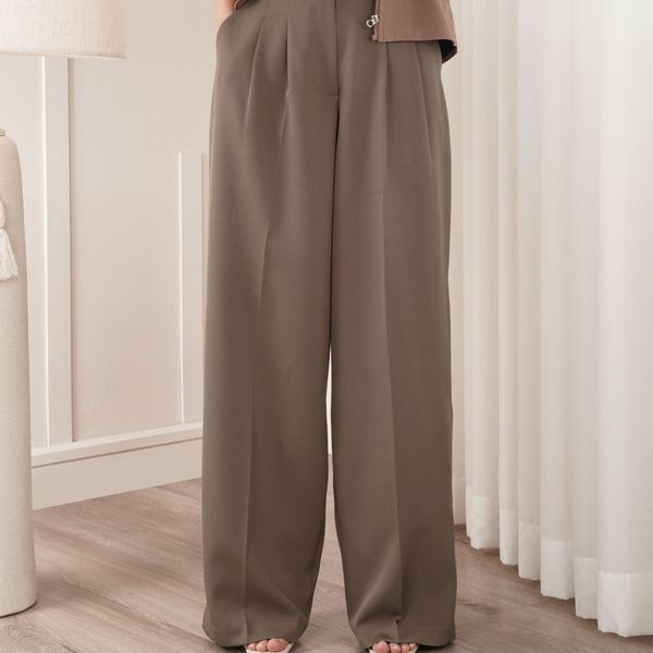 شلوار مازراتی نسکافه ای ( قد 112 ) پاد