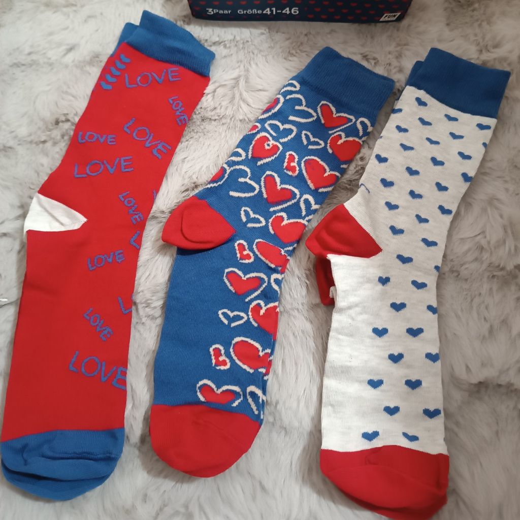 فروش اینترنتی پک جوراب 3 عددی ترک سایز بزرگ love