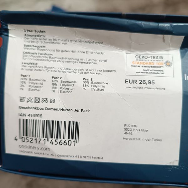 پک جوراب 3 عددی ترک سایز بزرگ love