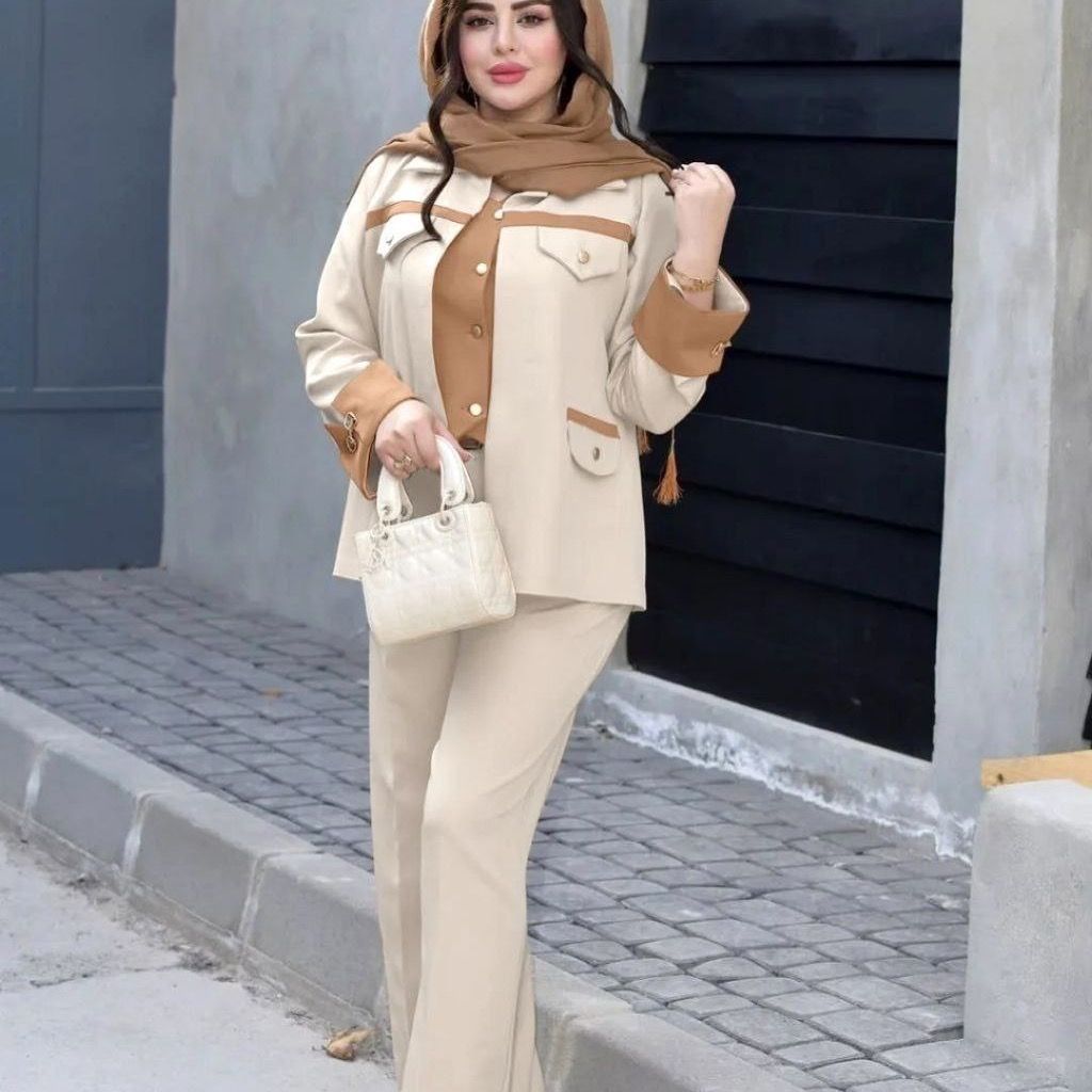 خرید اینترنتی ست سه تیکه عیدانه مزونی