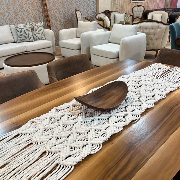 رانر مکرومه بافی مدرن لاکچری