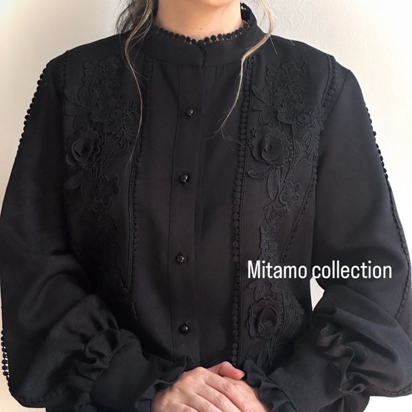 شومیز مشکی زنانه مجلسی