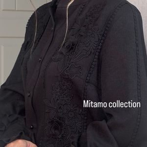 شومیز مشکی زنانه مجلسی