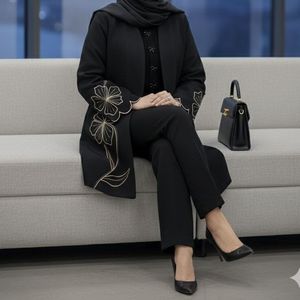 خرید اینترنتی قیمت مانتو مجلسی گلدوزی مدل ویان 2