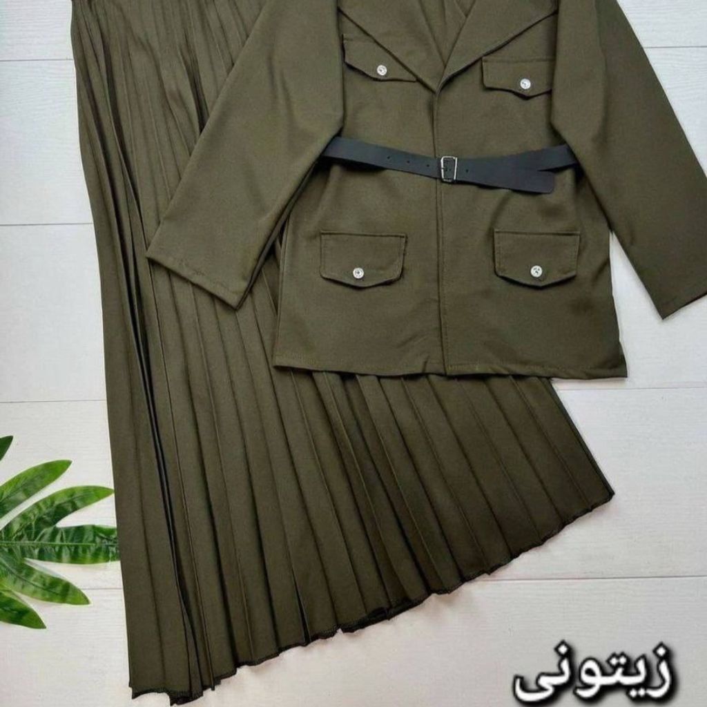 فروش اینترنتی ست کت و دامن زنانه اسپیناس