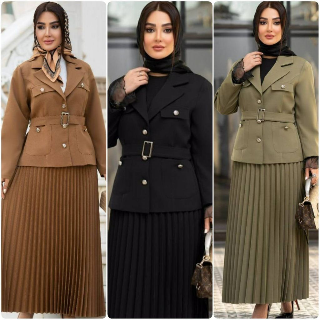 خرید انلاین ست کت و دامن زنانه اسپیناس