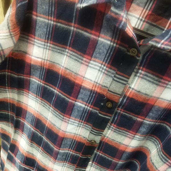 شومیز یا تونیک جلو دکمه کشمیر shl6ry