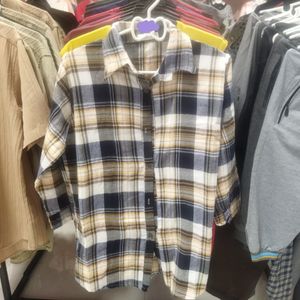 قیمت شومیز یا تونیک جلو دکمه کشمیر shl6ry