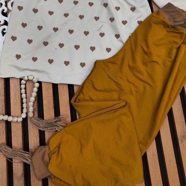 تیشرت شلوار قلبی