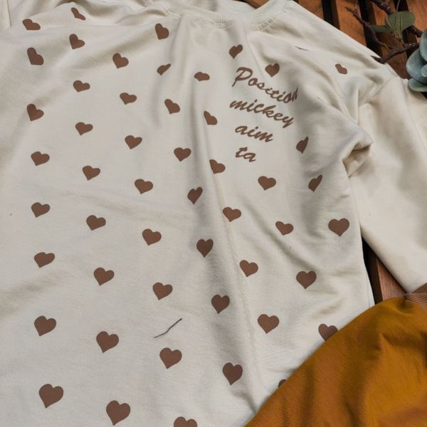 تیشرت شلوار قلبی