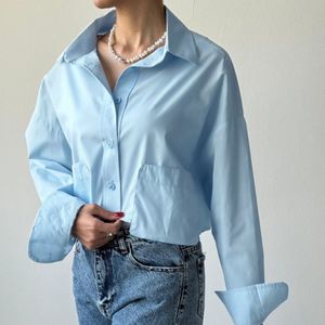 خرید آنلاین شومیز کراپ زنانه مدل جیپ پاکتی