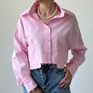 خرید اینترنتی شومیز کراپ زنانه مدل جیپ پاکتی