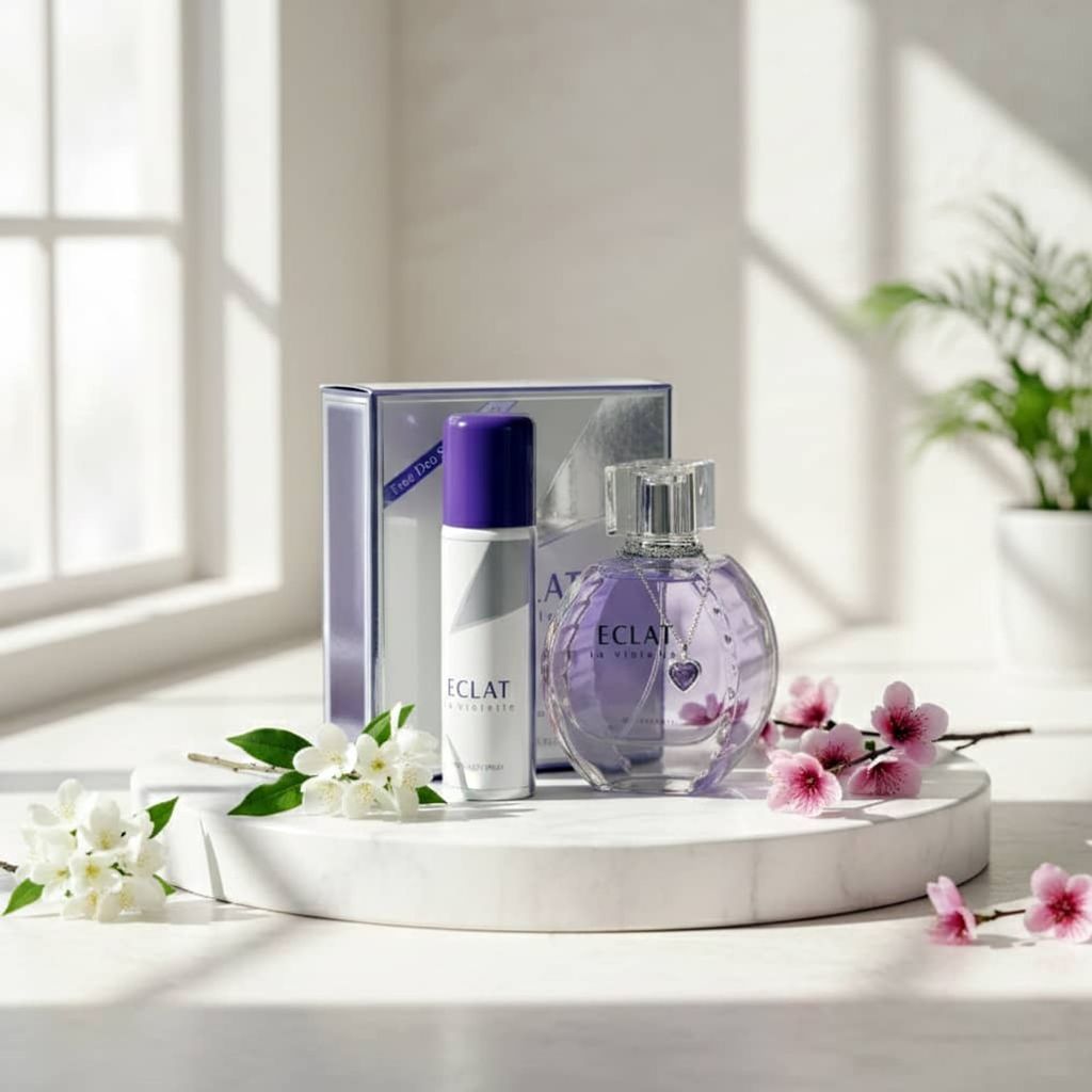 خرید آنلاین عطر اصل امارات زنانه لانوین اکلت د آرپج فراگرنس ورد بهمراه اسپری رایگان