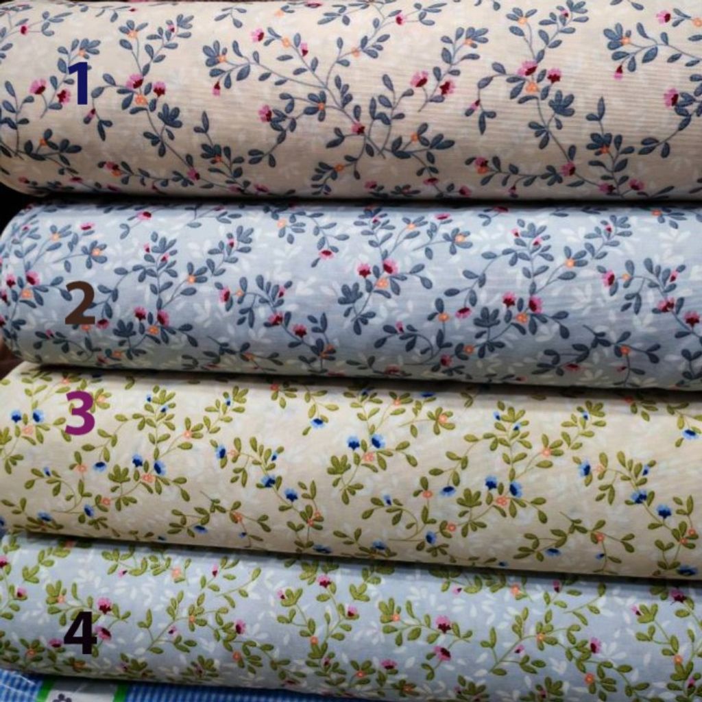 خرید انلاین پارچه ملحفه طرح زیتون عرض 2 متر