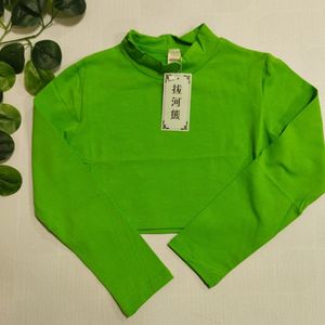 کراپ آستین دار دخترانه