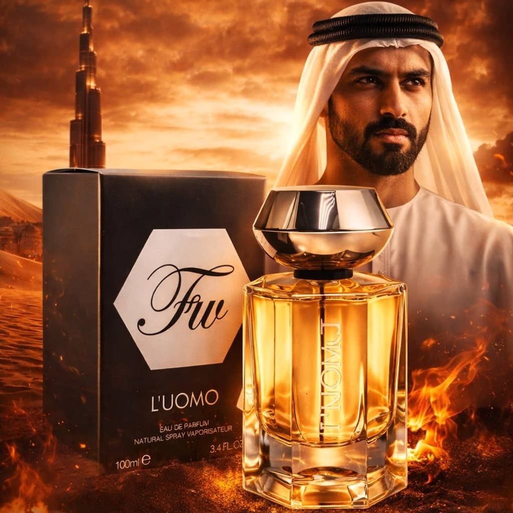 قیمت ارزان عطر اصل امارات کمیاب مردانه ایو سن لورن لهوم فراگرنس ورد - 100 میل