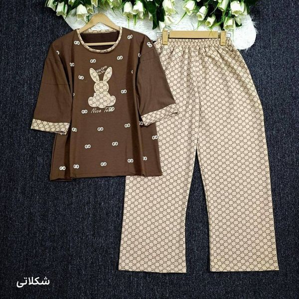 ست بلوز وشلوار گوچی زنانه